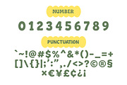 Jagat Flores – Bold Retro Display, a Sans Serif Font by decographstud (Thumbnail 5 of 6)