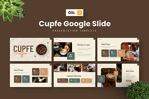 Cupfe - Google Slide Templates