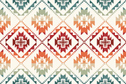 Colorful Southwestern Pattern, a Pattern Graphic by PPEthnicDecorPattern (Thumbnail 1 of 9)