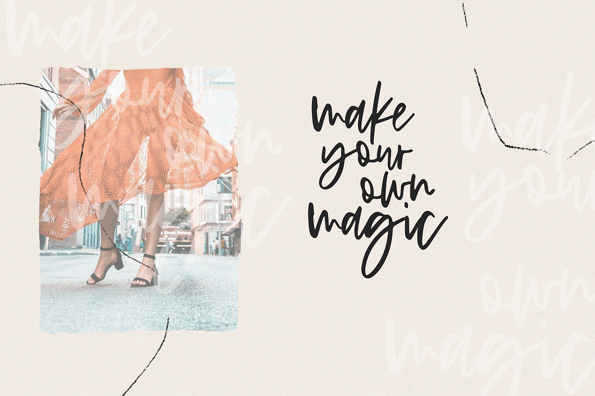 Sandcastle - Handwritten Script Font, a Script Font by KA Designs (Photo 15 of 16)