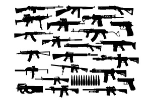 Guns collection set