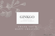 Ginkgo Botanicals - Florals & Leaves, an Illustration by Momo Studio (Thumbnail 13 of 13)