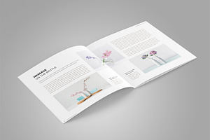 Square Magazine Template