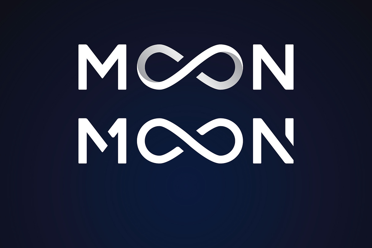 Moon logo vector icon design, a Branding & Logo Template by T.Vooka