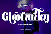 Gloofunky - Elegant Display Font, a Serif Font by Qweera Studio (Thumbnail 1 of 10)