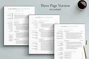 Marketing Resume Template for Google, a Resume Template by Get Landed (Thumbnail 4 of 11)
