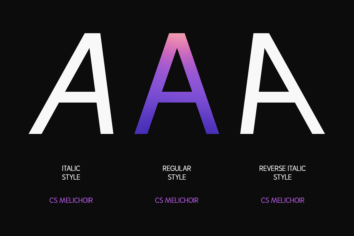 CS Melchior – Contemporary Font, a Sans Serif Font by Craft Supply Co. (Photo 4 of 8)