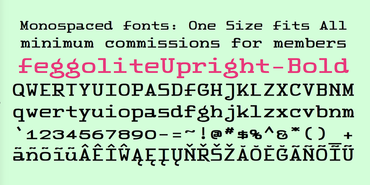 FeggoliteUpright, a Slab Serif Font by Ingrimayne Type (Photo 3 of 5)
