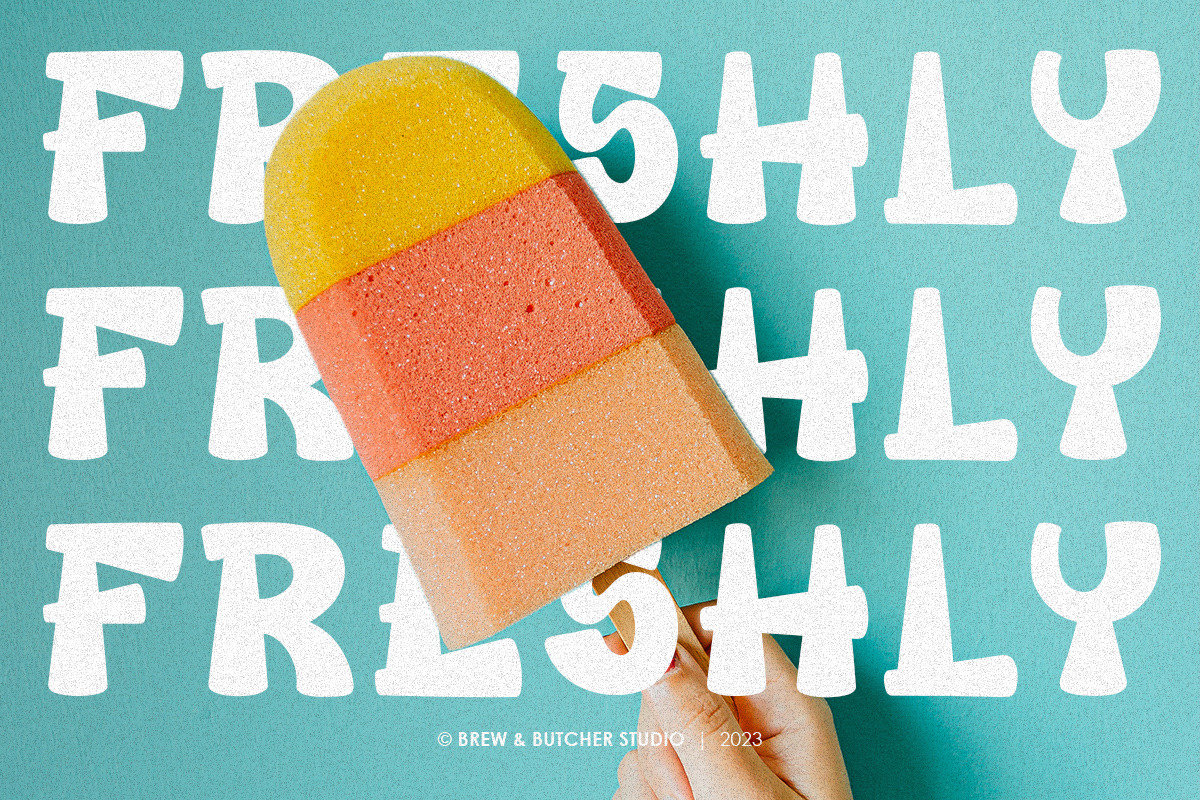 Komune | Display Typeface, a Handwritten Font by Brew & Butcher Studio (Photo 5 of 8)