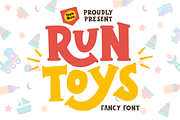Runtoys, a Slab Serif Font by Typia Nesia (Thumbnail 2 of 10)
