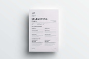 Marketing Plan | MS Word & Indesign, a Stationery Template by design_hut (Thumbnail 4 of 7)