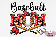 Baseball Mom PNG, an Illustration by Daily.Designs (Thumbnail 1 of 5)