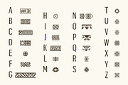 Symbol font Ethnica, a Symbol Font by Marymo (Thumbnail 2 of 9)