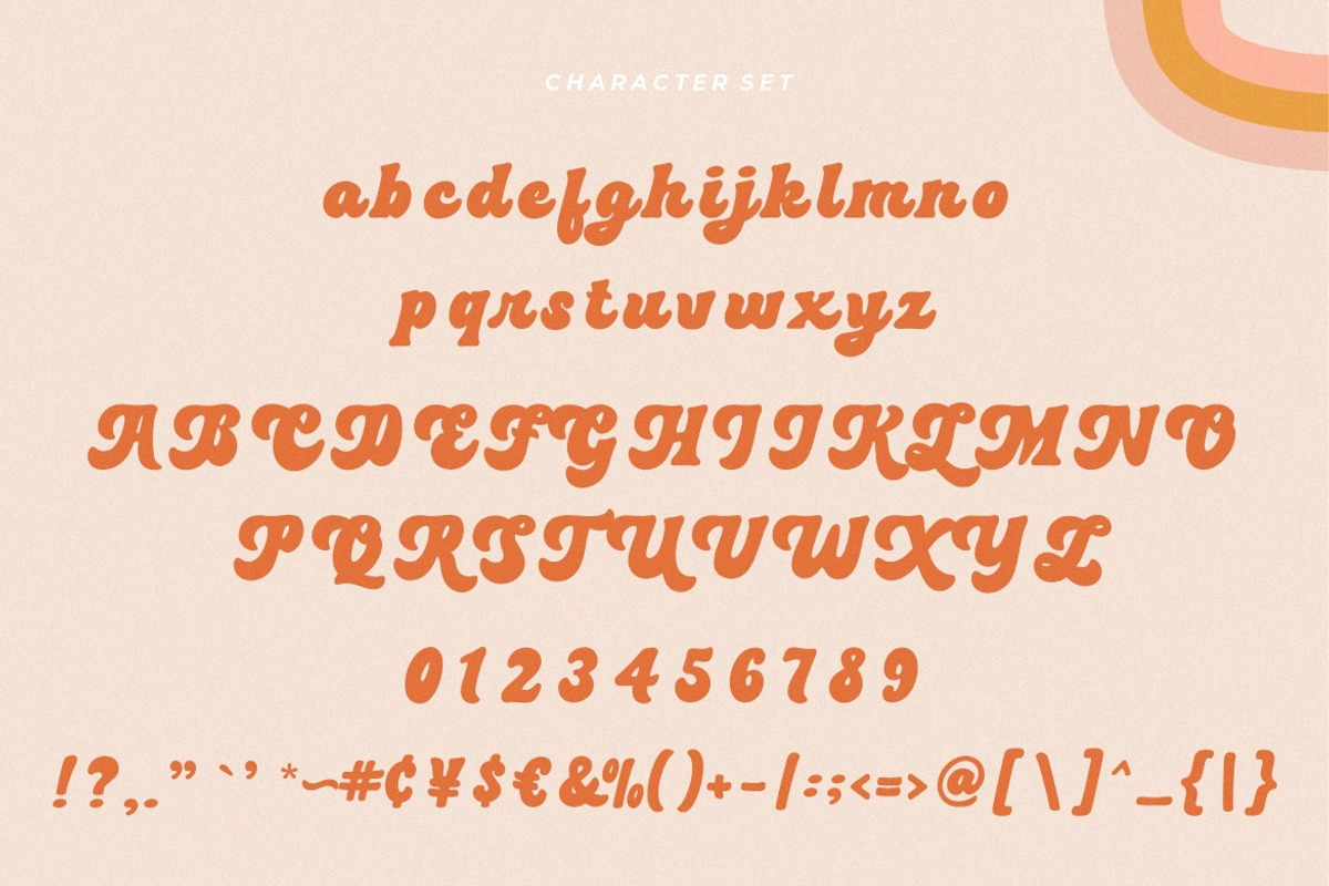 Happy Monday - Retro Groovy Fonts, a Sans Serif Font by HansCo Studio (Photo 8 of 10)