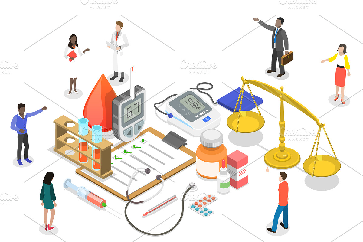 Health & Medicine Set 01, a Healthcare Illustration by AndriiStore (Photo 10 of 11)