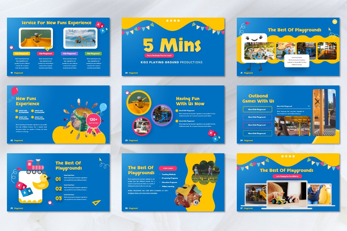 Amigos - Kids Play Keynote, a Presentation Template by Dhabee (Photo 3 of 8)