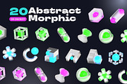 Abstract Morphic 3D, an Object 3D Model by kerismaker (Thumbnail 7 of 8)
