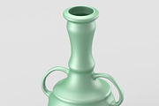 Decorative vase with two handles., an Object 3D Model by CGTales (Thumbnail 1 of 11)