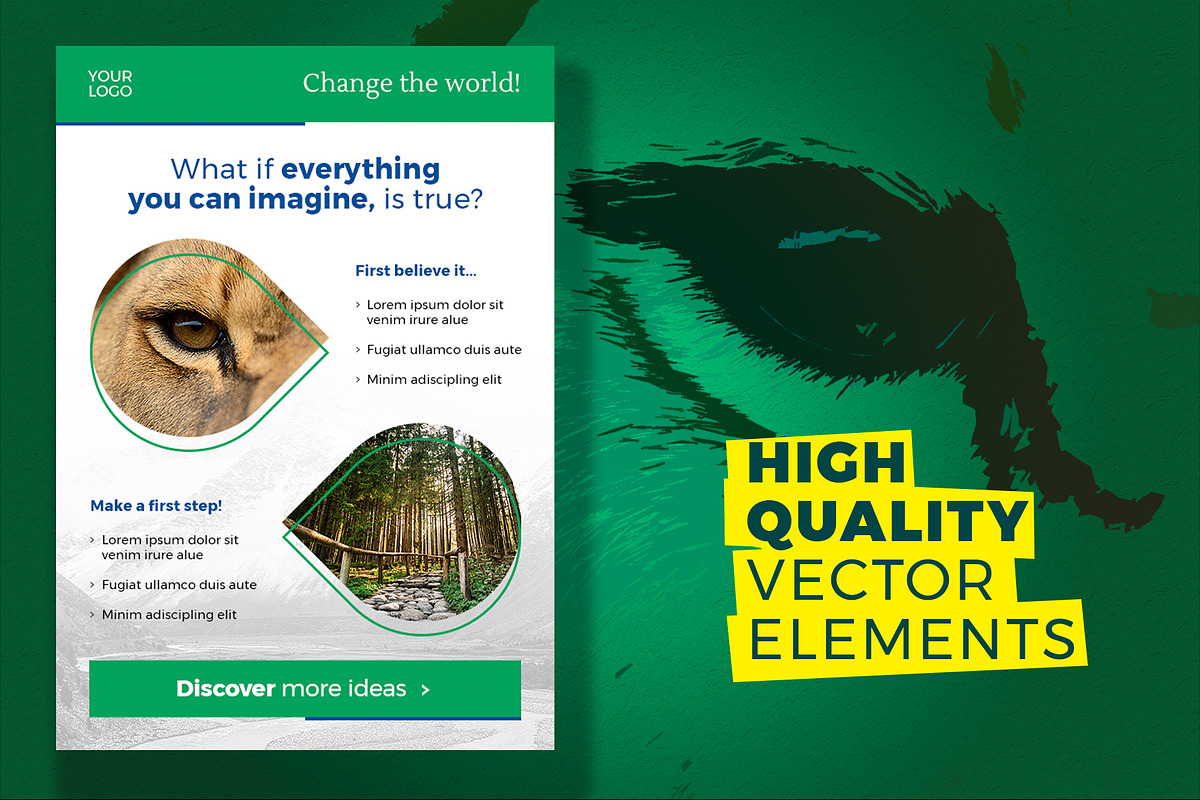Email Marketing - PSD Template, an Email Template by Better Be a Designer (Photo 3 of 4)