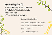 Cute Handwriting Font Bundle, a Handwritten Font by Salamahtype (Thumbnail 4 of 7)