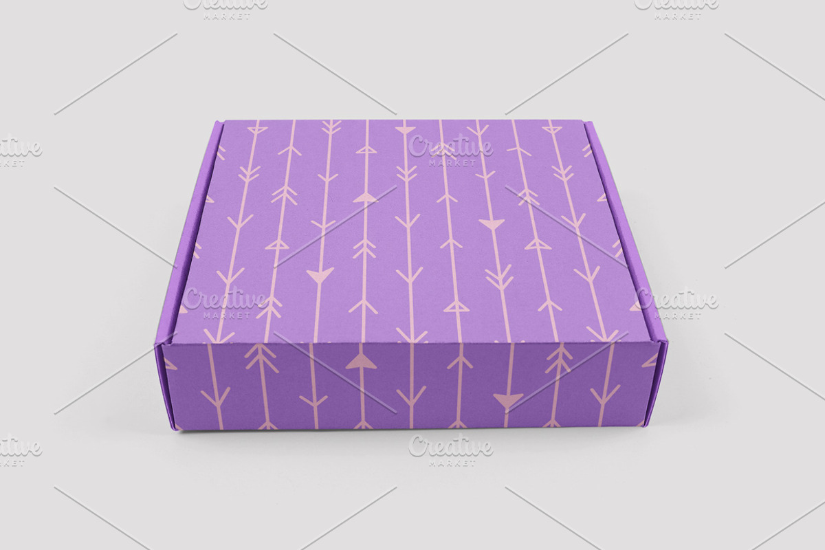 Purple seamless arrow patterns, a Pattern Graphic by ExpressShop (Photo 4 of 6)
