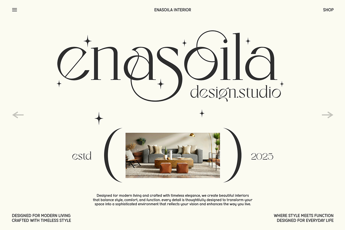 Eloires Elegant Stylish Serif Font, a Serif Font by Heinzel Std (Photo 3 of 11)