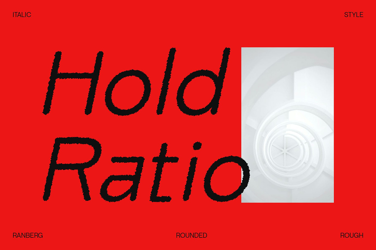 Ranberg Rounded Rough, a Sans Serif Font by Craft Supply Co. (Photo 4 of 8)