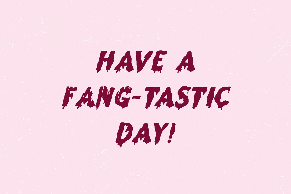 Sanguine Sans - Drip Font, a Handwritten Font by Beck McCormick (Photo 7 of 10)