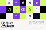 Atelion Modern Geometric Sans Serif, a Sans Serif Font by roomspace creative lab (Thumbnail 14 of 15)