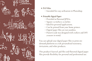 American Toile de Jouy Print, a Background Graphic by Hughes Studio (Thumbnail 7 of 7)