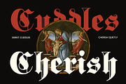 CS Chalise Drawn, a Blackletter Font by Craft Supply Co. (Thumbnail 5 of 8)