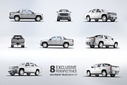 4X4 Pickup Truck Mock-Up, a Product Mockup by Hubzway (Thumbnail 1 of 8)