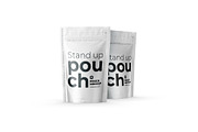 Stand Up Pouch Front and Half Side, a Cups & Container Mockup by easymock (Thumbnail 9 of 12)