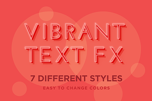 Vibrant Text Effects