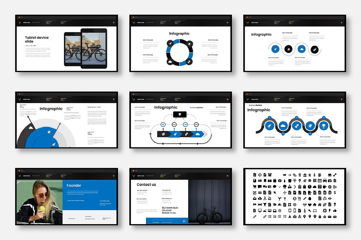 Abraham - Business Google Slide Temp, a Presentation Template by Dens Creative Studio (Photo 5 of 6)