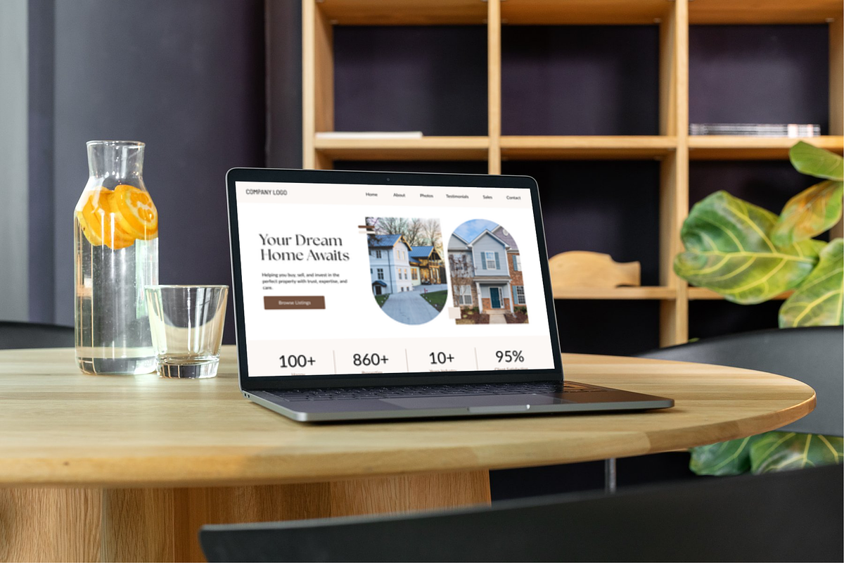 Real Estate Website Canva Templates, a Landing Page Template by Snapybiz (Photo 9 of 11)