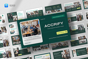 Process Management Keynote Template, a Presentation Template by fluffstudio