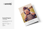 Funeral order of service program, an Invitation Template by inserenity (Thumbnail 1 of 5)