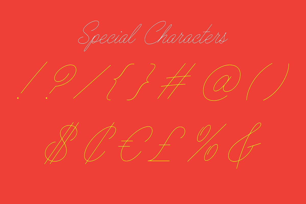Ballpoint Script, a Script Font by Drew Melton (Photo 4 of 5)