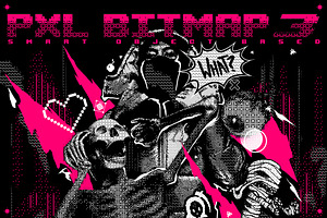 Pxl Bitmap 3 - Photoshop Effect