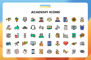 Academy Icons, a Duotone Icon by Wencory