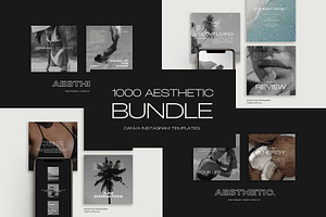 1000 Aesthetic Instagram Templates