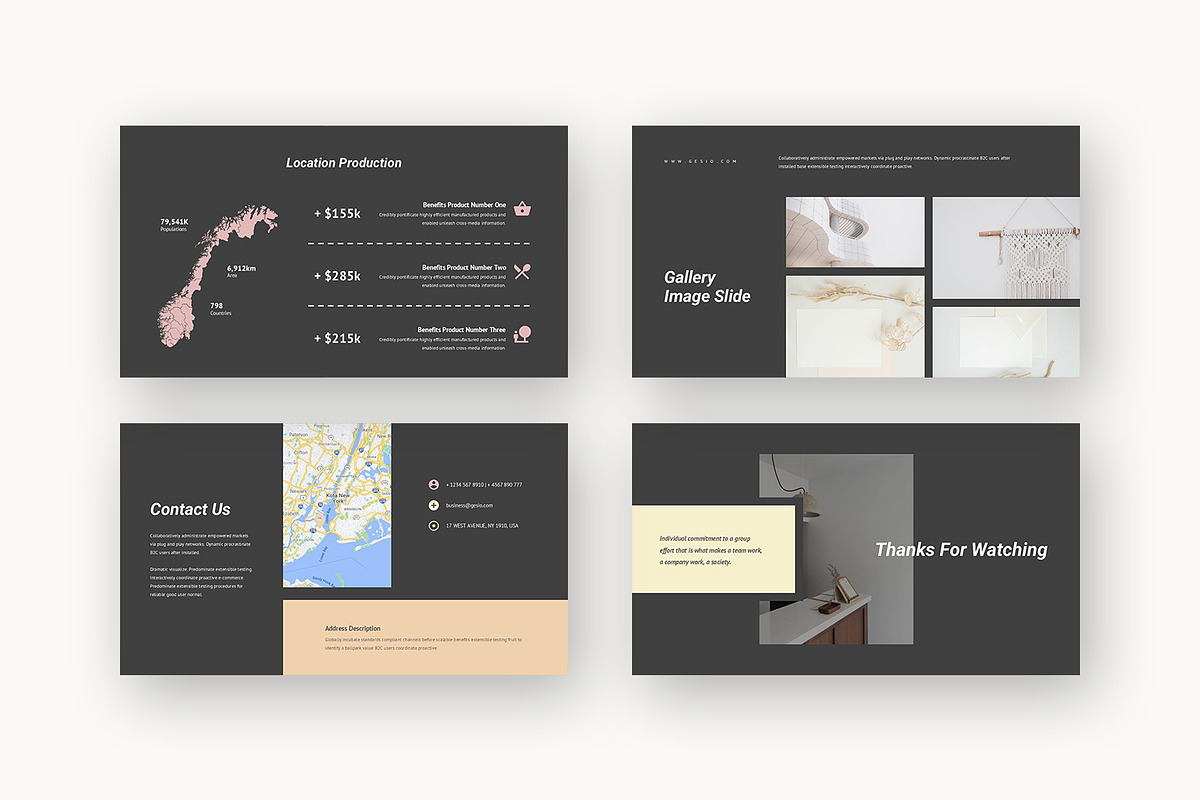 Gesio : Business Kit Powerpoint, a Presentation Template by Punkl Camp (Photo 16 of 16)