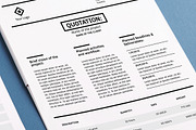 Invoicing Template (InDesign), a Stationery Template by Design Shop (Thumbnail 4 of 5)