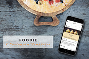 Foodie | 7 Instagram PSD Templates, a Templates & Theme by Anastasia_avgr (Thumbnail 2 of 2)