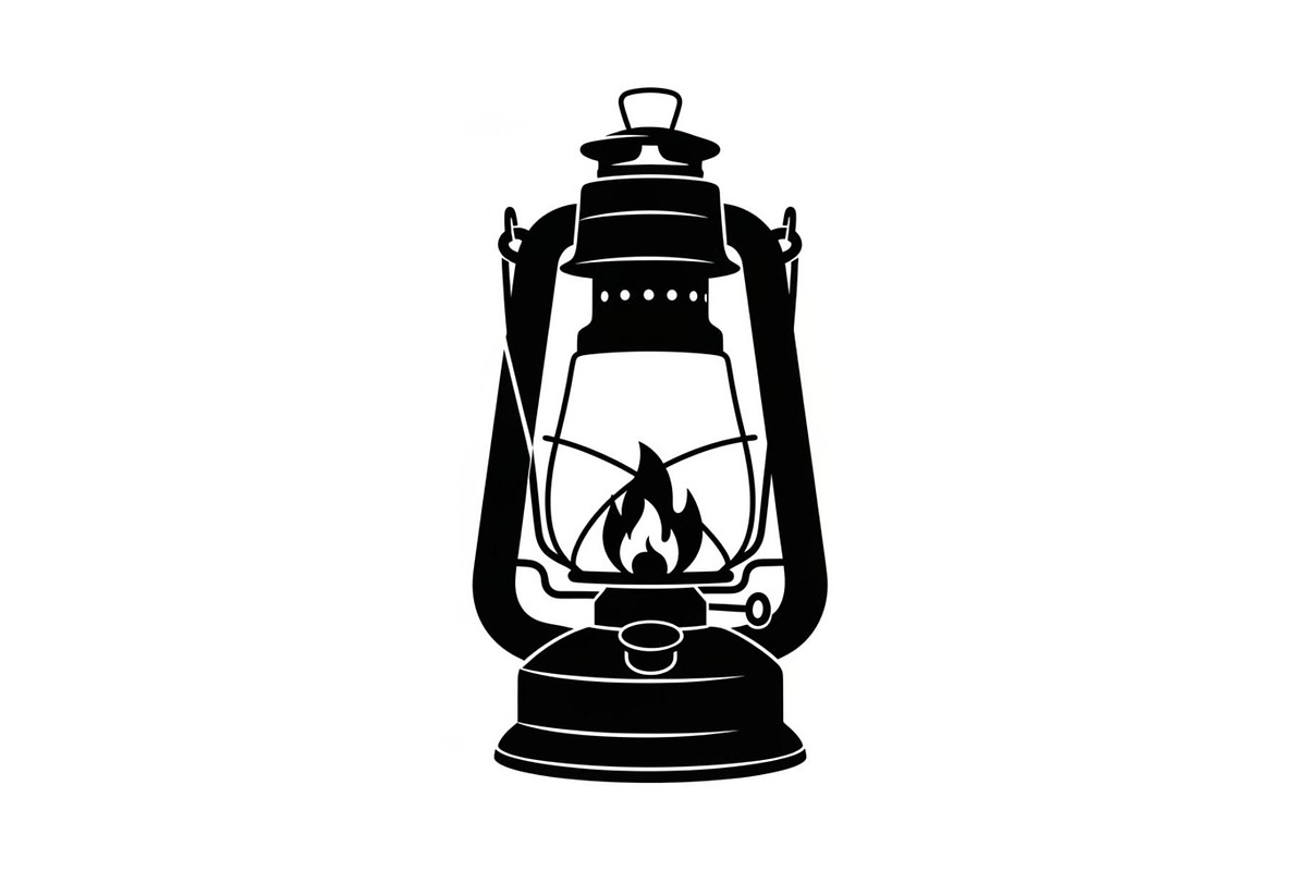 Vintage Lantern Silhouette Bundle, an Icon by Artivon (Photo 2 of 10)