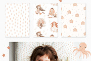 Tiny mermaids - baby collection, an Animal Illustration by polikarpovaart (Thumbnail 5 of 11)