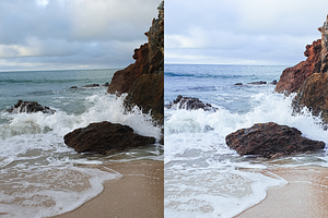 35 Presets For Lightroom. Beach