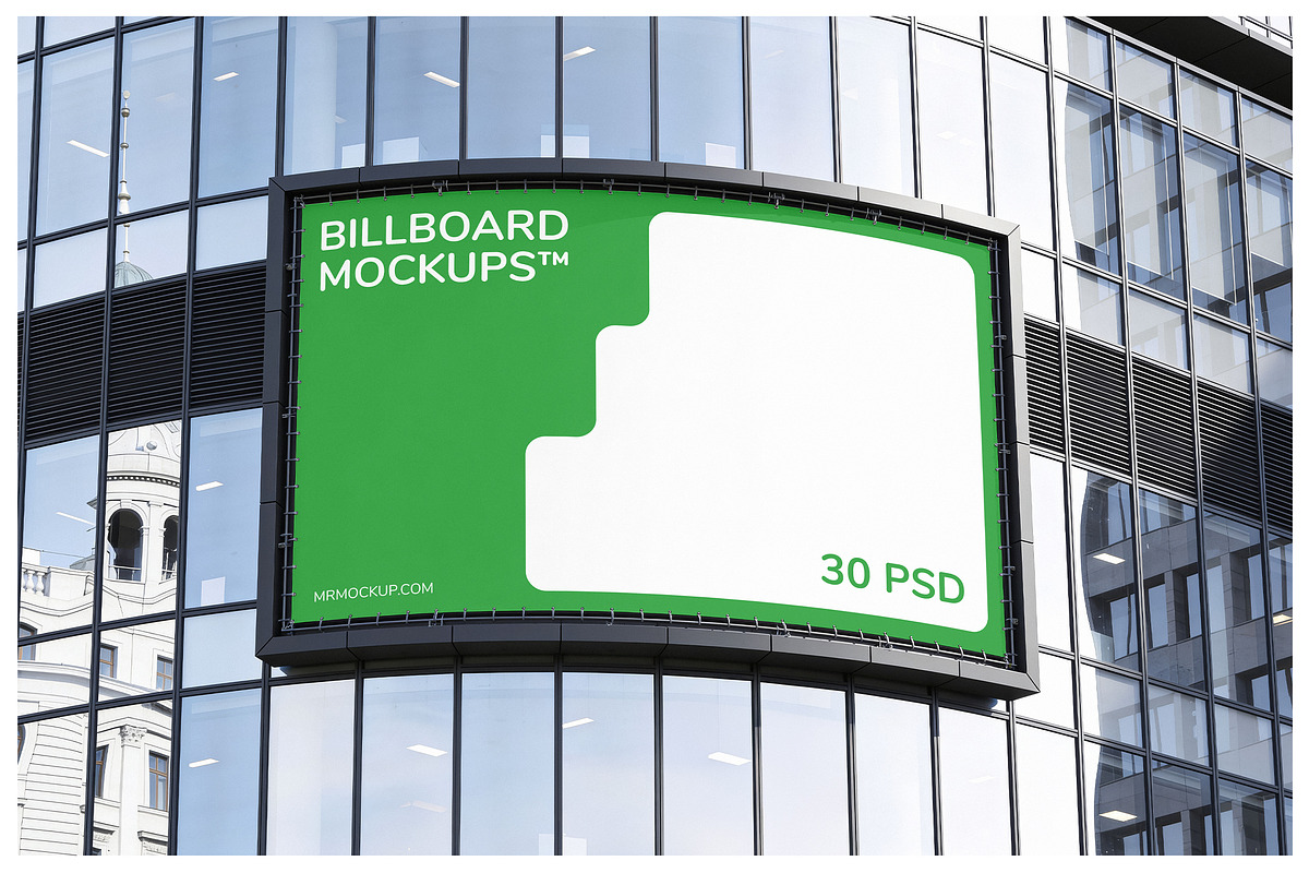 City Billboard Mockups Vol.3, an Advertising Mockup by Mr.Mockup™ (Photo 7 of 18)
