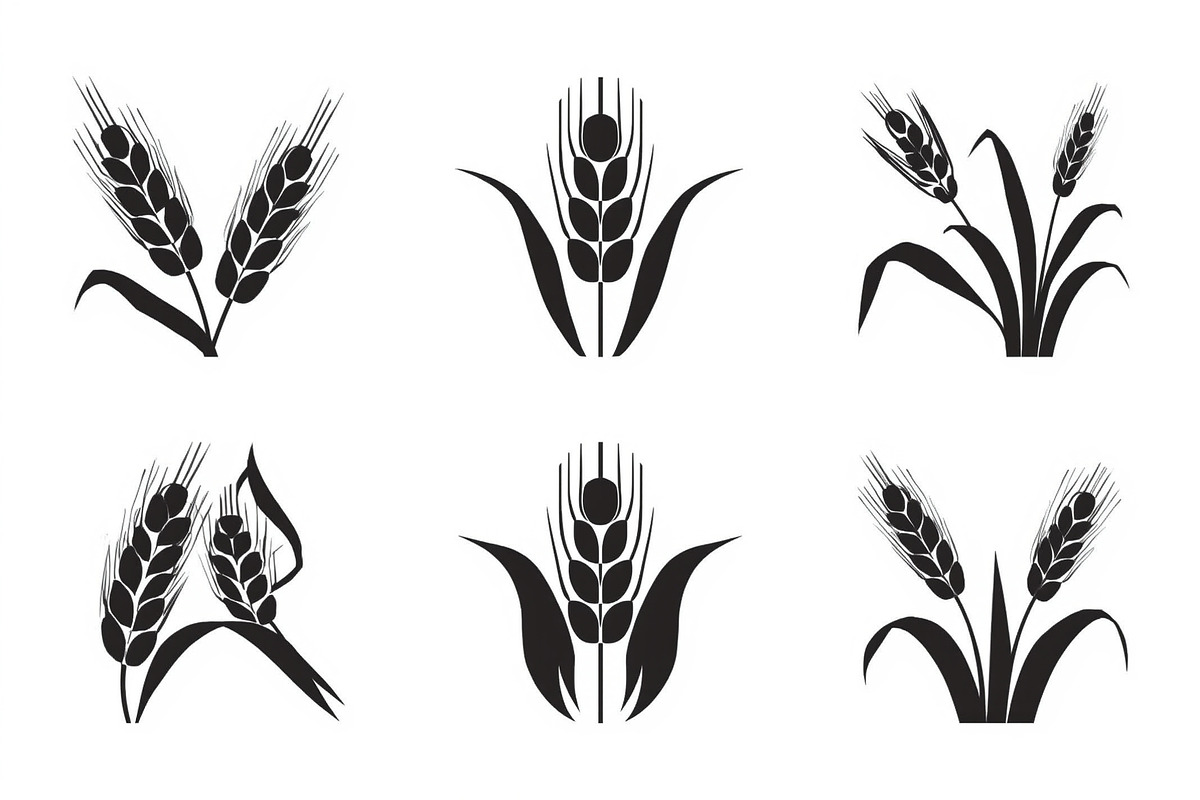 Wheat Field Silhouette Bundle, an Illustration by Designs_River (Photo 2 of 9)